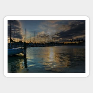 Corpus Christi Sunset2- Texas Sticker